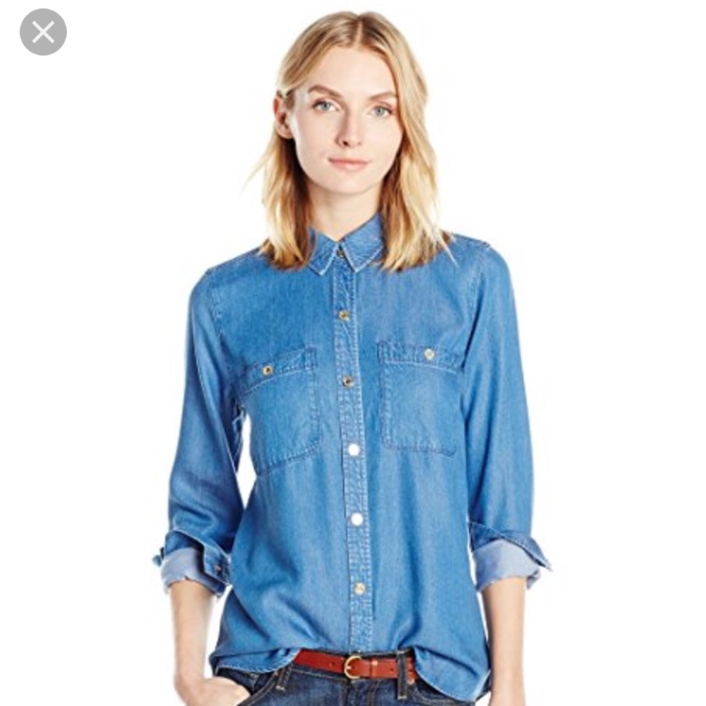 7 For All Mankind Denim Shirt
